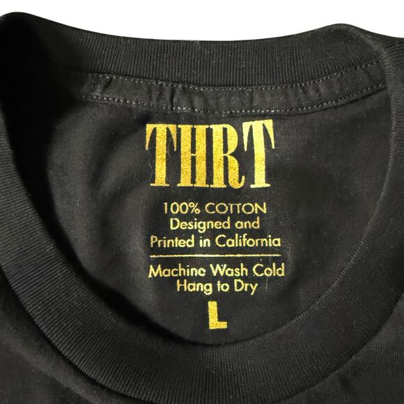 THRT Denim Stay True To The Vision T-shirt Men’s L - Streetwear Preppy Angelic - Picture 10 of 12